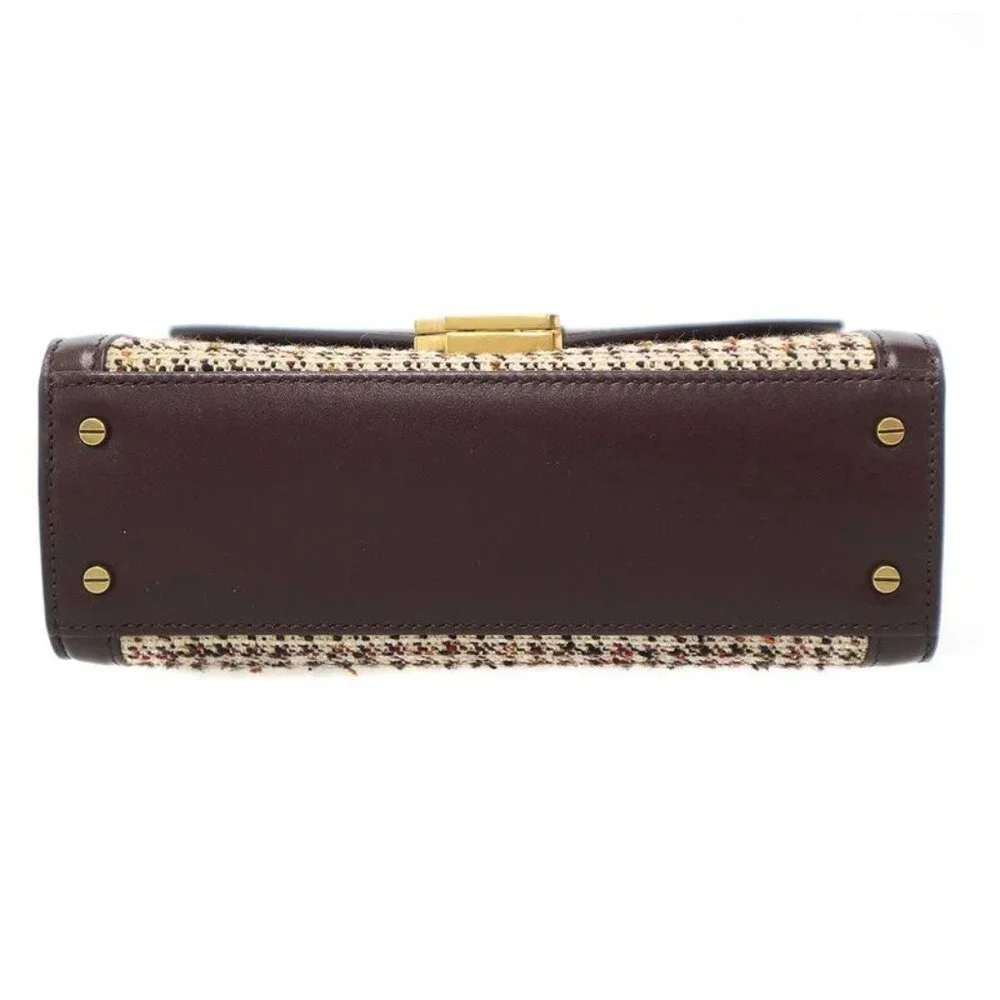 Saint Laurent Paris Baby Cassandra Tweed Shoulder Bag - Picture 4 of 9